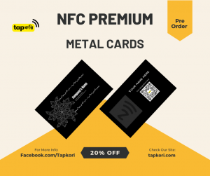 NFC Metal premium Business card